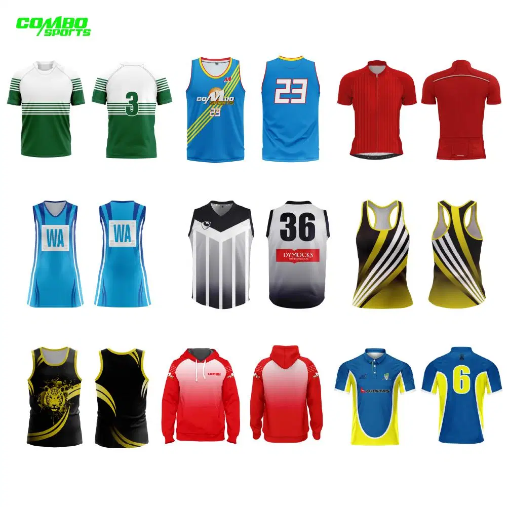 OEM&ODM Custom Wholesale RPET Polo Shirt Hoodie Fishing Baseball Hockey Uniform Volleyball Baseball Basketball Rugby Soccer Jersey Singlet for Training