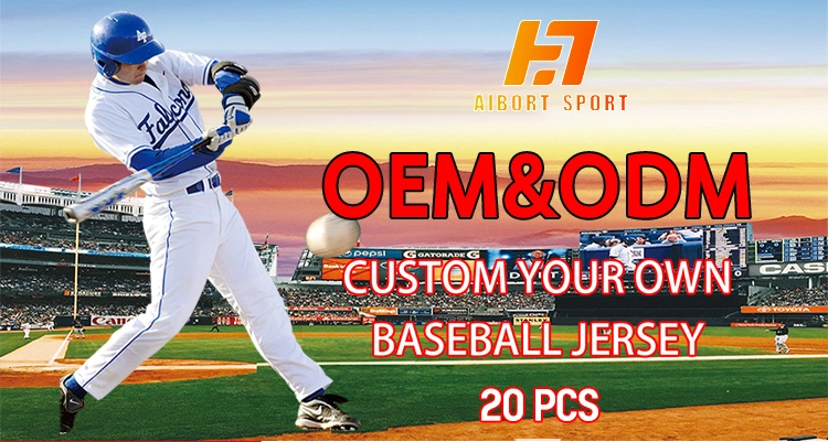 New Custom Sublimation Team Name Print Stripe Line Sports Baseball Uniform Jacket Women′s Men′s Baseball Jersey