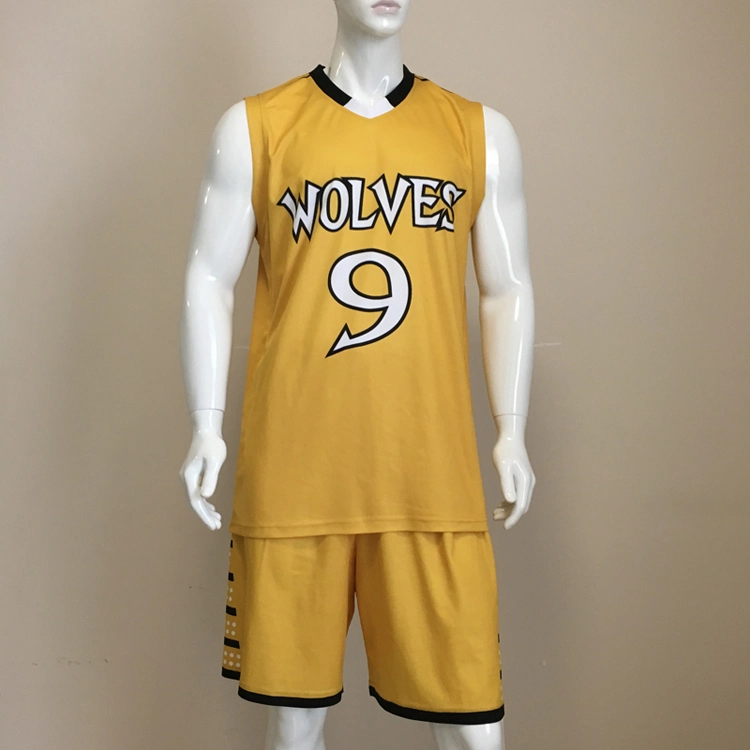 OEM Custom Sublimation Basketball Uniform