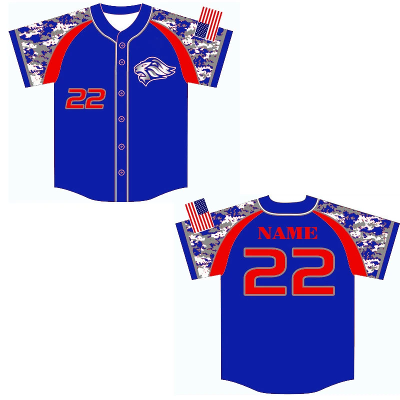 Custom Womens Sublimation Printed Baseball Uniform for Teams